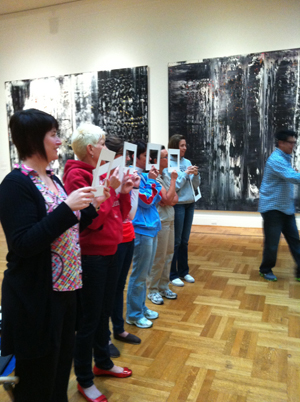 CoLab community of educators exploring learning at the Saint Louis Art Museum in 2012.