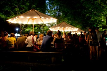 Northern Spark's night-only programming at Open Field. Photo at http://www.walkerart.org