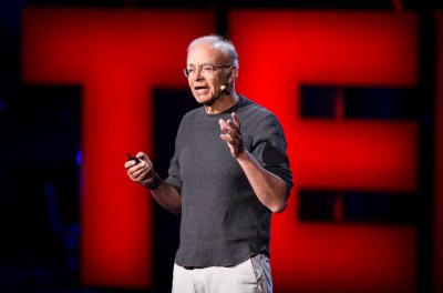 Peter Singer at Ted 2013 - Effective Altruism: Photo: James Duncan Davidson