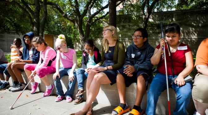 Touch Tours for Students with Vision Impairment