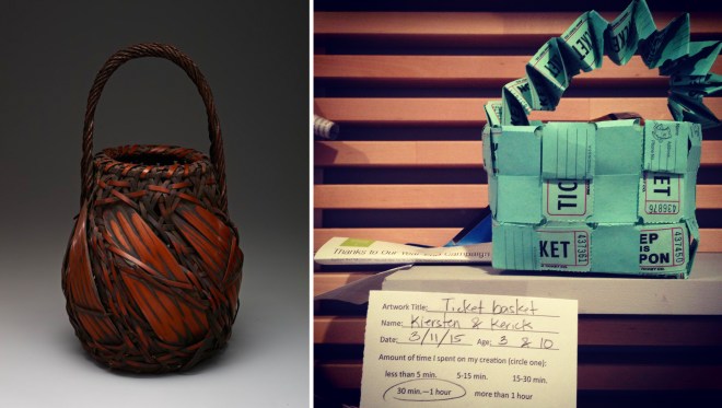 visitor creation displayed in Art Spot