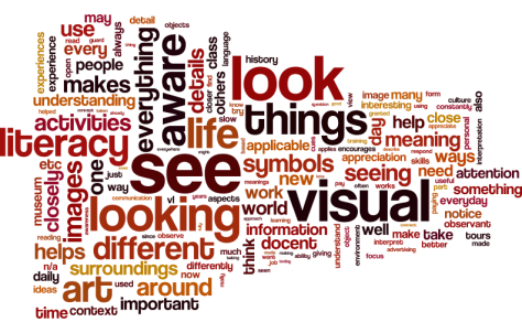 Staff feedback to Visual Literacy workshops.
