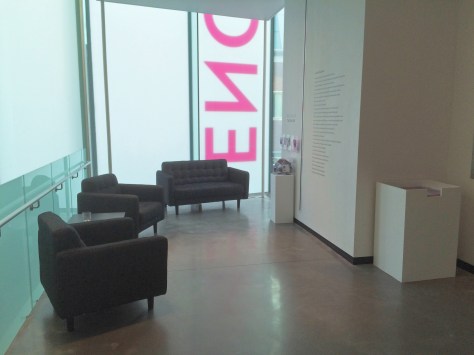 Reflecting on The Enclave interpretive space, Portland Art Museum