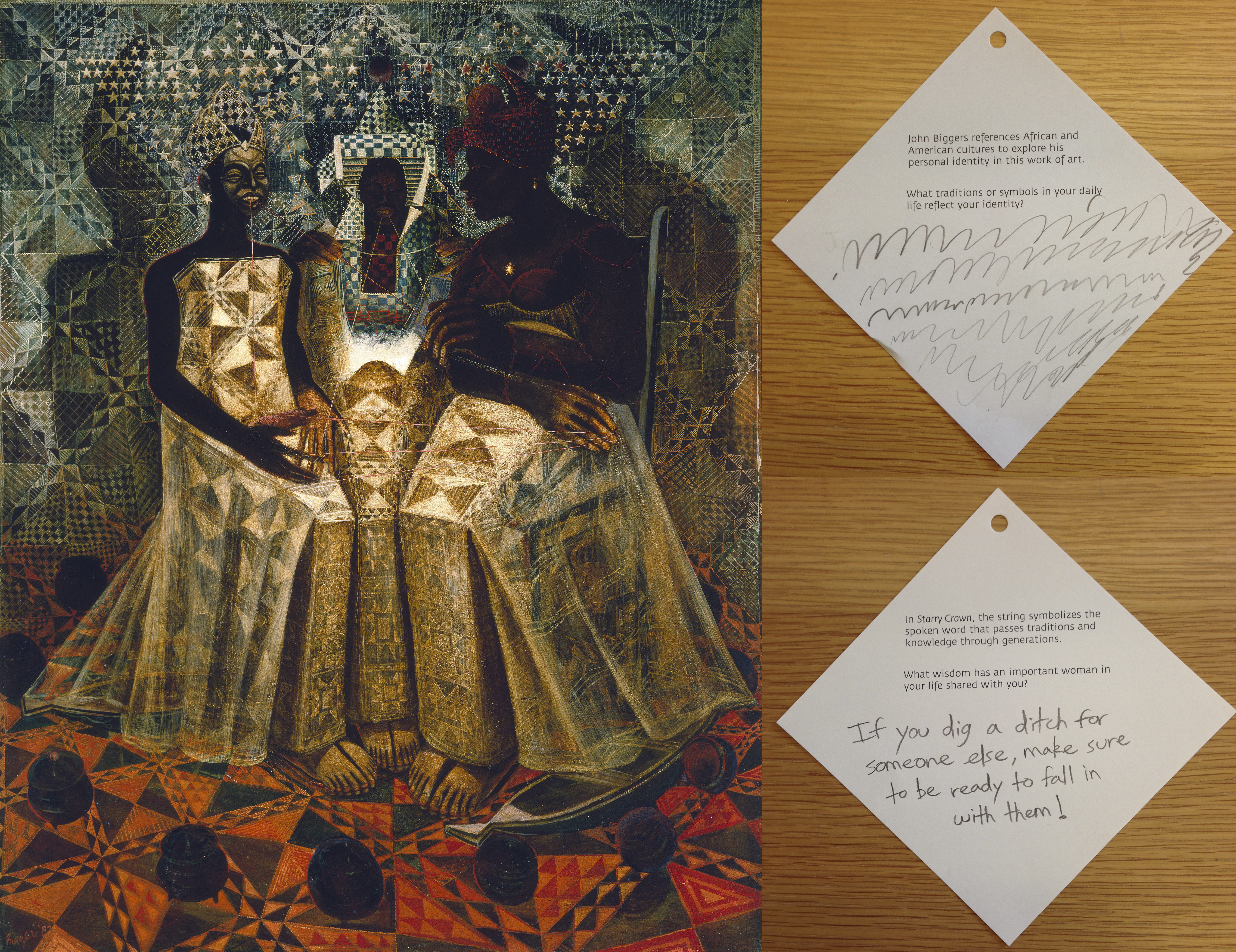 Starry Crown and responses